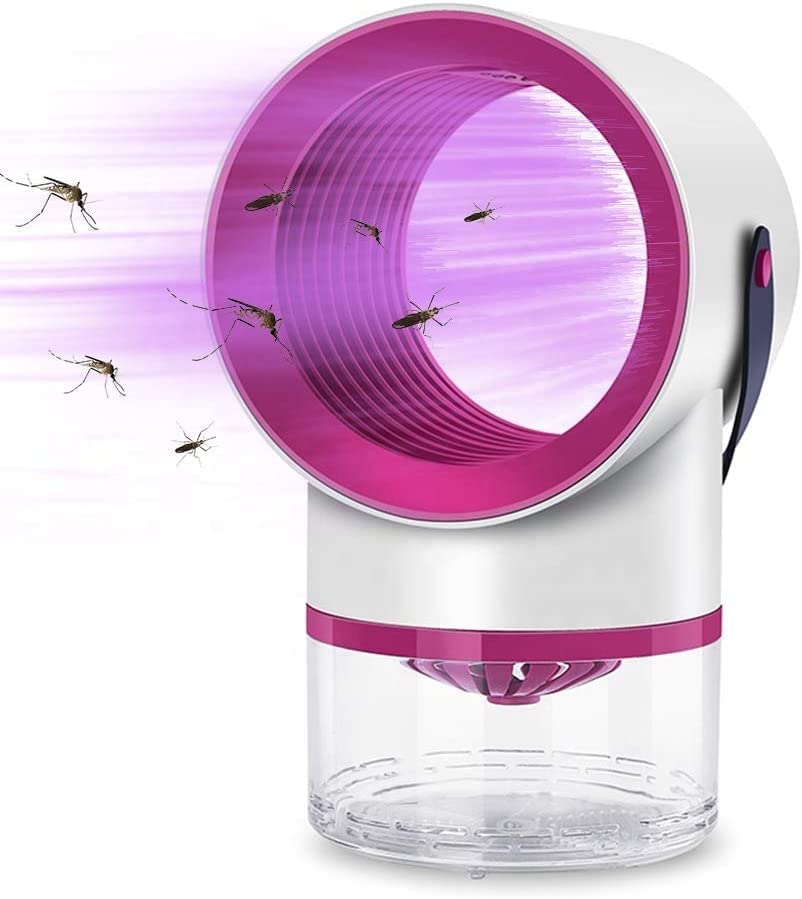 Lampara anti mosquitos silenciosa