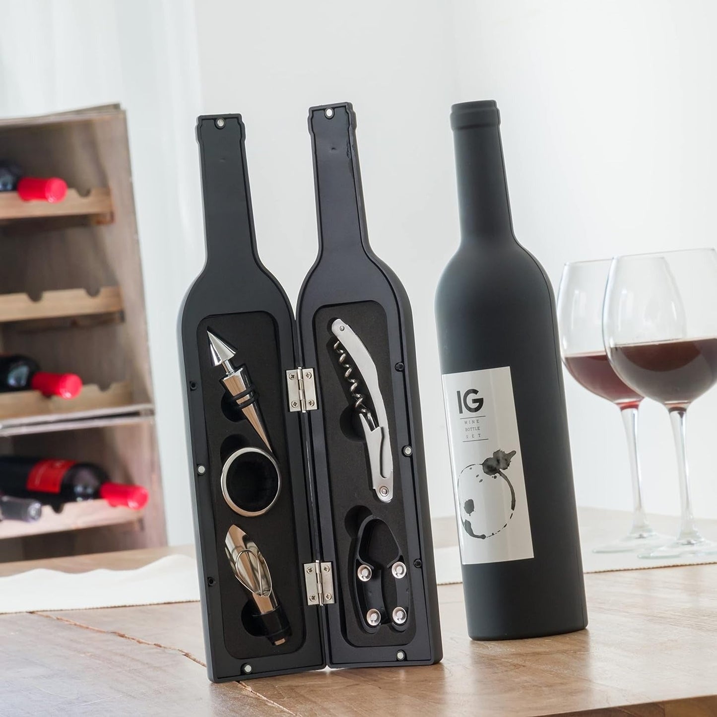 Juegos de accesorios para vino 2 en 1