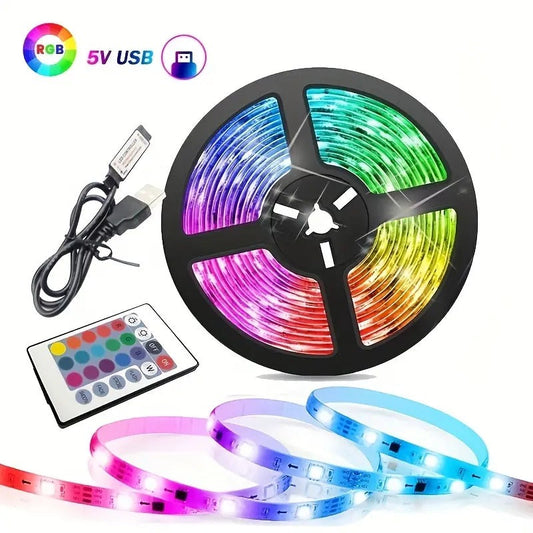 Tira led USB RGB 5m